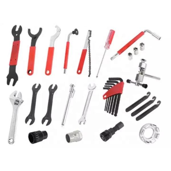Portable Bike Repair Tool Kit 44pcs for Mountain and Road Bikes Packing Size 34*32.5*28cm