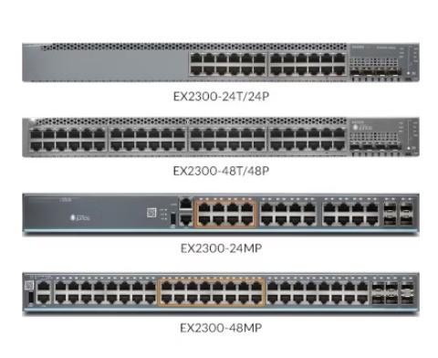Capacité EX4300-48T Commutateur Full-Duplex Half-Duplex Communication 48 Ports 4 SFP 10 Ports réseau Conception personnalisée