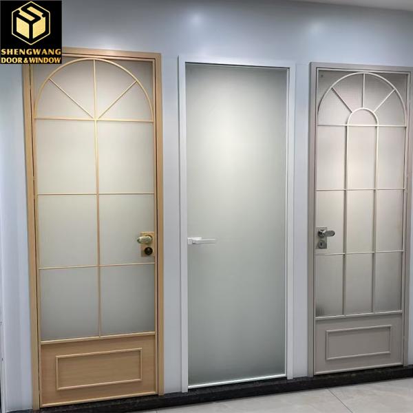 Corrosion Resistant Stainless Steel Swing Door For Living Hall Bedroom With Durability