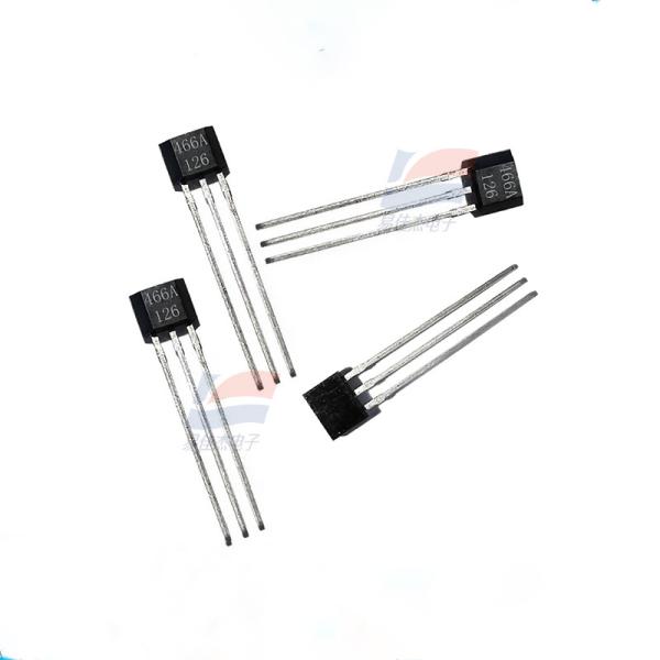 YJJ SS466A Circuito Integrado Hall de Cierre Bipolar para Detección de Control de Motor de Punto de Acción Alto Rango de Detección de Salida Analógica de 60 G a 200 G