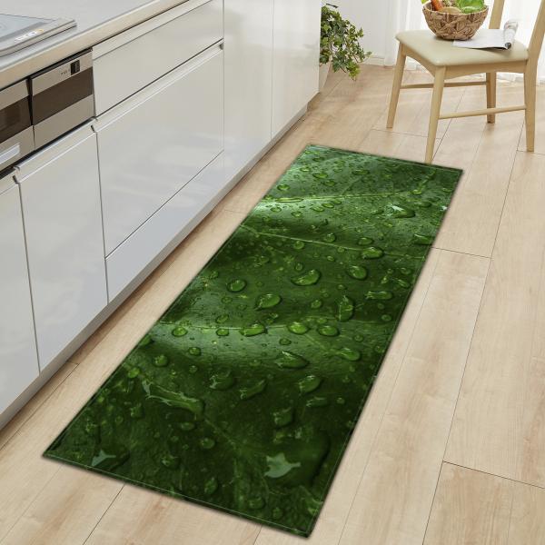 Tapete absorvente de Mat Anti Skid Washable Kitchen da porta de entrada da alfazema