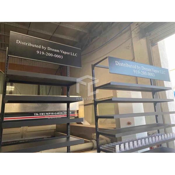 Plaquez le jet d'ODM de meubles de magasin de fumée de fer peint