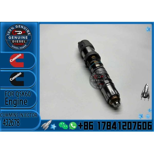 For  QSK60 Common Rail Fuel Injector Model 4326780 432678 & 4326781 for Efficient Diesel Performance