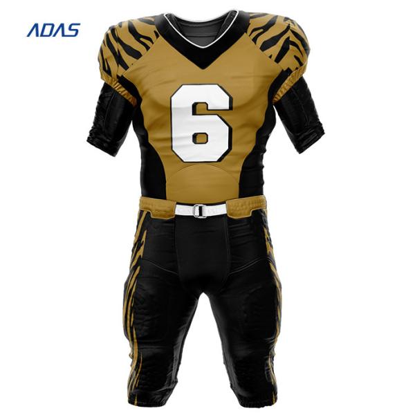 Bulk American Football Training Tops Jersey Shirt Sublimation Anti Shrink