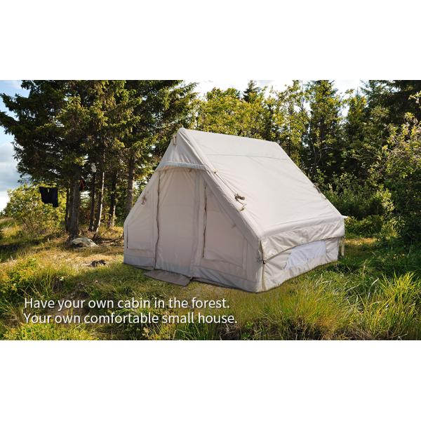 Air Tent, Inflatable Glamping Tent with Pump, Inflatable House Tent, Easy Setup Waterproof Outdoor Oxford Tents