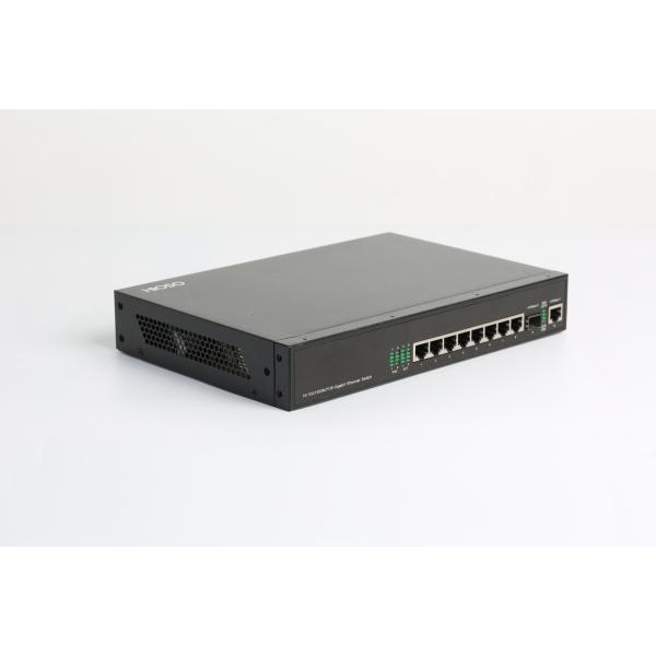 Industrial HiOSO CAT5: 100M PoE+ Switch 10 Ports With CCC Approval
