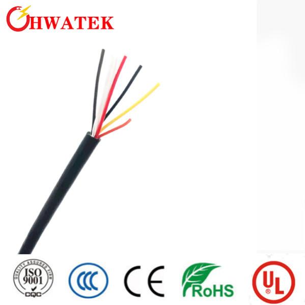 Electrical Flexible Braid Shielded Cable UL2464 AWM 2464 62Cx24AWG+ADB