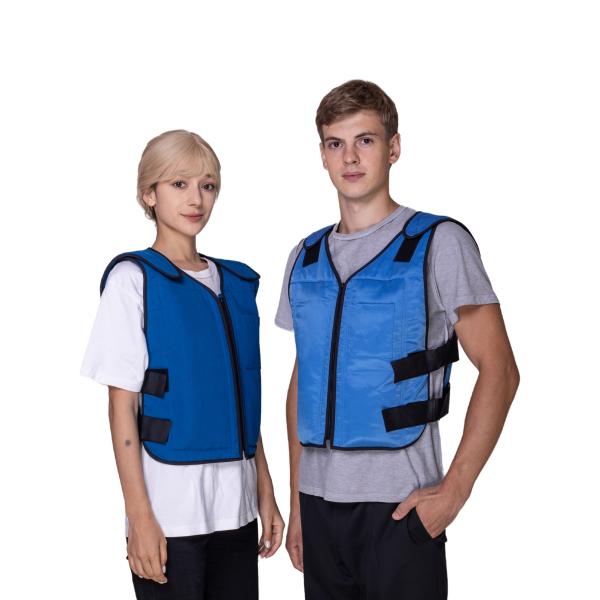 Прохожий жилет для работы на открытом воздухе, изготовленный из 100% полиэстерной ткани