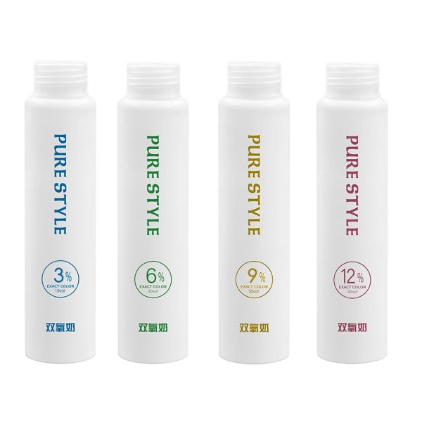 6% 9% 12% Oxidant Hair Developer Cream 100ml Natural Hair Dye Products OEM Available Hair Dye Factory Wholesale