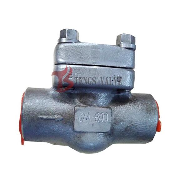1/2" - 2" Forged Steel Check Valve Class 800 Special Alloy 20 Metal Seat