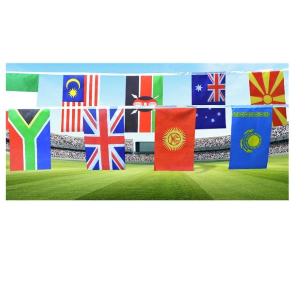 100% Polyester 82 Feet Decoration Flag Line