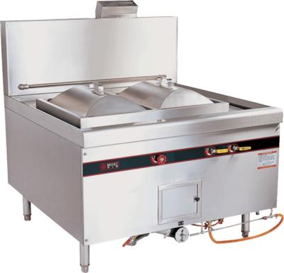 Tipo fogão do queimador de cozimento do estilo chinês do navio 370W do rolo do arroz do gás de 220V LPG