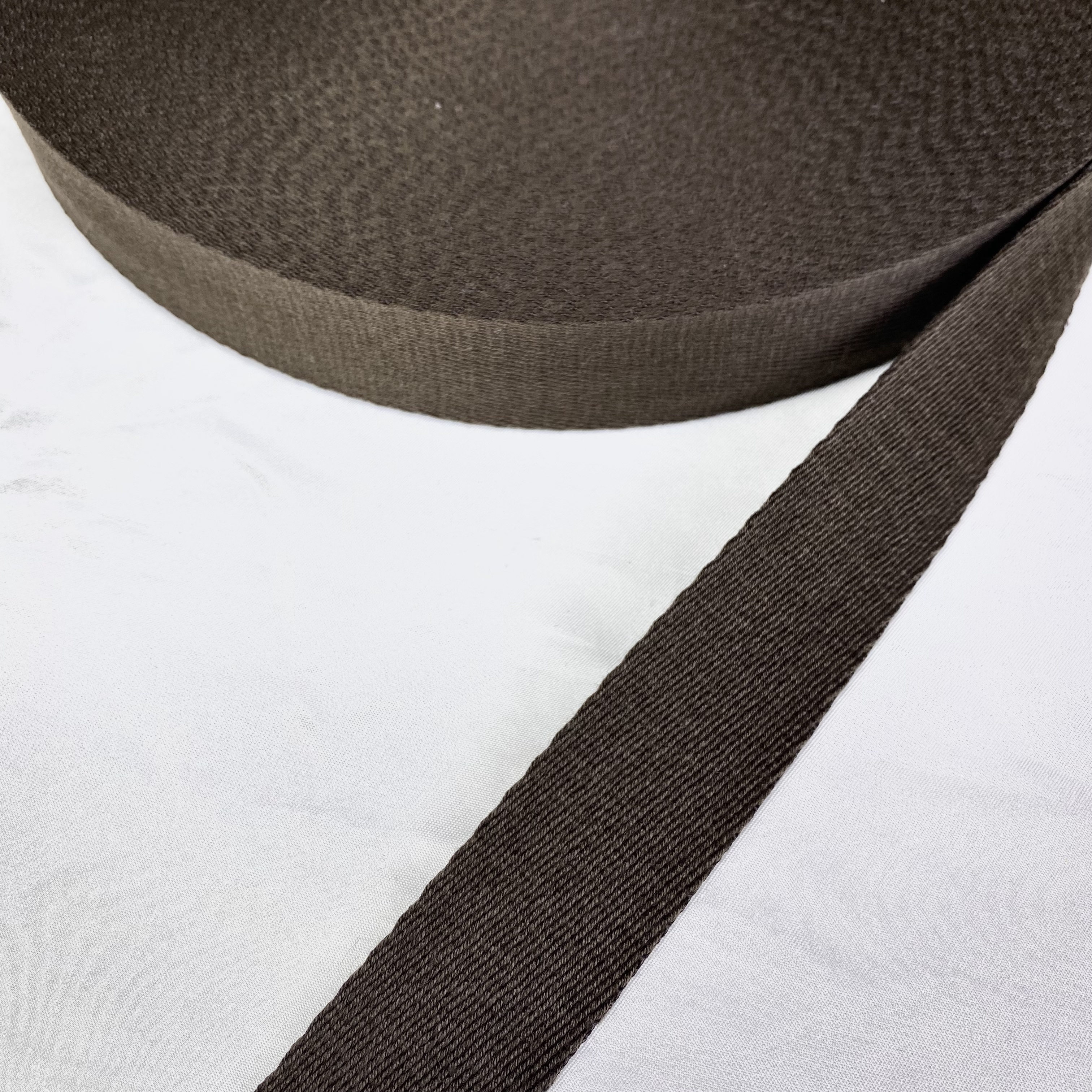 Thickened polyester-cotton webbing Various colors Backpack strap Belt Handbag strap