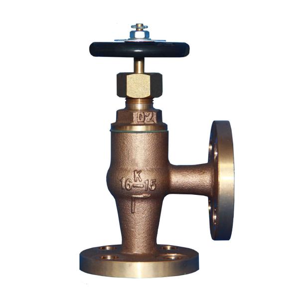 Marine Bronze Angle Valve JIS F7304 16K IMPA750151 IMPA750152 IMPA750153 IMPA750154 IMPA750155