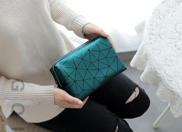 Portable lady large capacity simple waterproof travel small lipstick cosmetics storage makeup bags