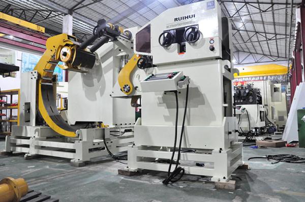 Three - In - One Sheet Metal Feeder Punching Machine Stamping Automation