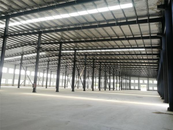Prefab Steel Structure Warehouse H-Section Beams Customizable Sizes