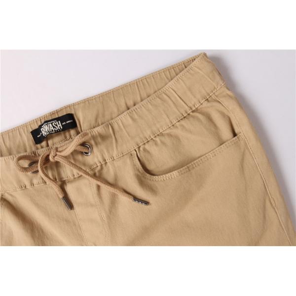 98% Cotton 2% Spandex Ladies Chino Joggers Womens Slim Chinos