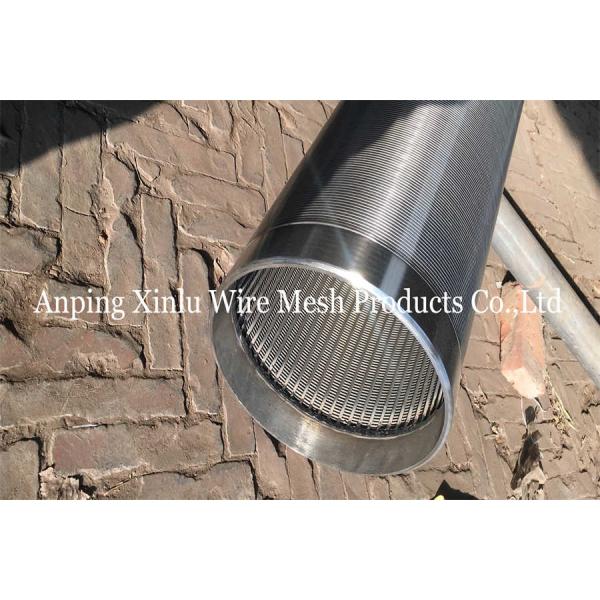 Vee сформировал нержавеющую сталь не магнитные 273mm трубы экрана непрерывной воды слота хорошо