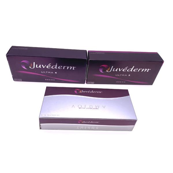 A cruz cutânea injetável do enchimento de Juvederm ligou o enchimento cutâneo ácido hialurónico do gel