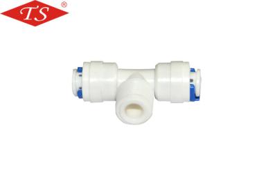 Leakage Proof Water Purifier Accessories Plastic K6044 Tee Joint Without Nut