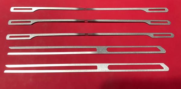 Rapier Airjet Loom Weaving Machine Spare Parts Ss Drop Wire 165x11x0.3 Open Or Closed