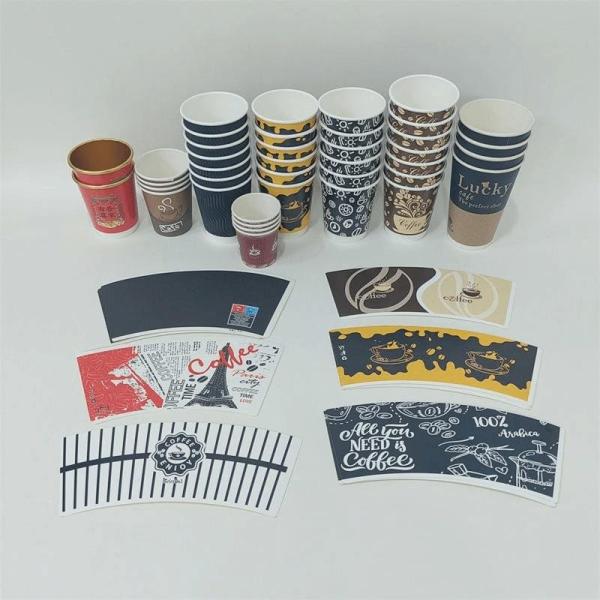 Disposable Paper Cup Fans for Paper cups Sustainable Packaging Solutions