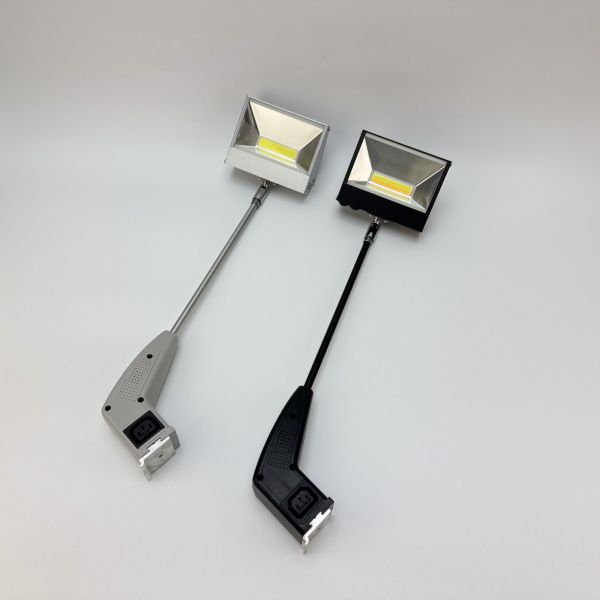 Lighting For Custom Booth with Universal Shoe Clip 8 Shape Plug 21W 25W Led Arm Light for Professional Exhibition Displays