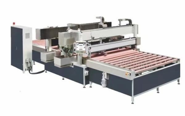 Máquina de moagem de vidro de quatro lados de borda de polir 380V / 50Hz / 3 fases para espessura de 4-10mm
