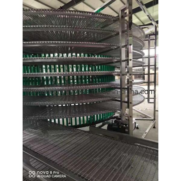 Китайская фабрика Производитель Кроассан хлеб спиральная охладитель башня продажа