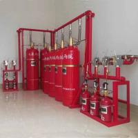 Sistema de armazenamento FM200 eficiente de supressão de incêndio 200 litros Faixa de temperatura -20°C a 50°C