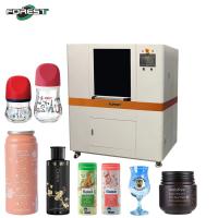 Impresora UV de cilindro de 360 grados para botellas de plástico taza de cerveza botella cosmética