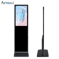 Plancher interactif représentant le Signage de Digital 65 pouces d'intérieur la publicité