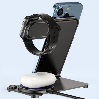 Chargeur rapide Apple Watch en alliage d'aluminium avec puissance de sortie de 3W et charge sans fil