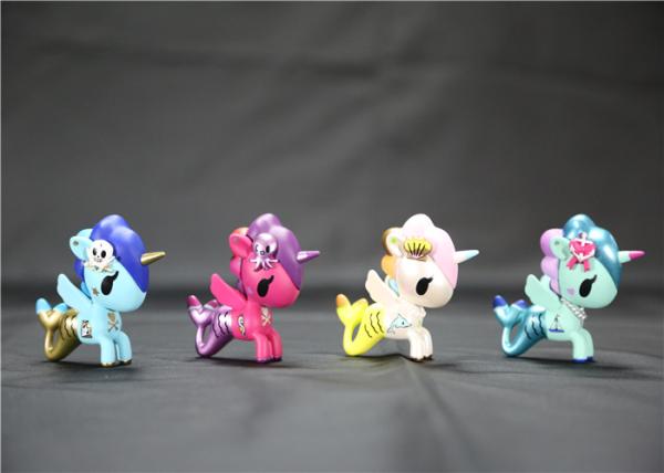 Home Decorations Custom Plastic Toys With Tokidoki Logo Special Shape