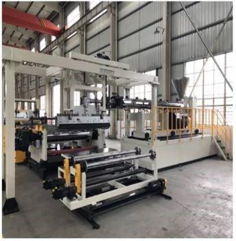 TPU Roller Calibration Film Plastic Extrusion Line Biological Compatibility PLC Control