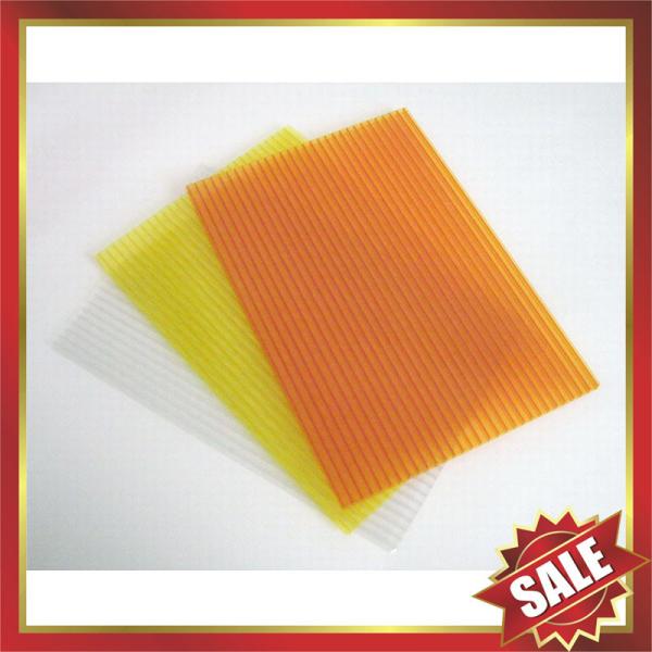 frosted Hollow polycarbonate Sheet,crystal hollow pc sheet
