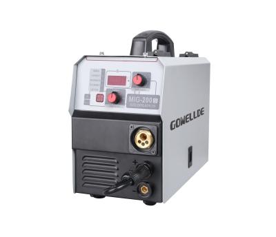 Tecnologia do inversor do soldador IGBT da alimentação do fio da máquina de soldadura 220V do MIG