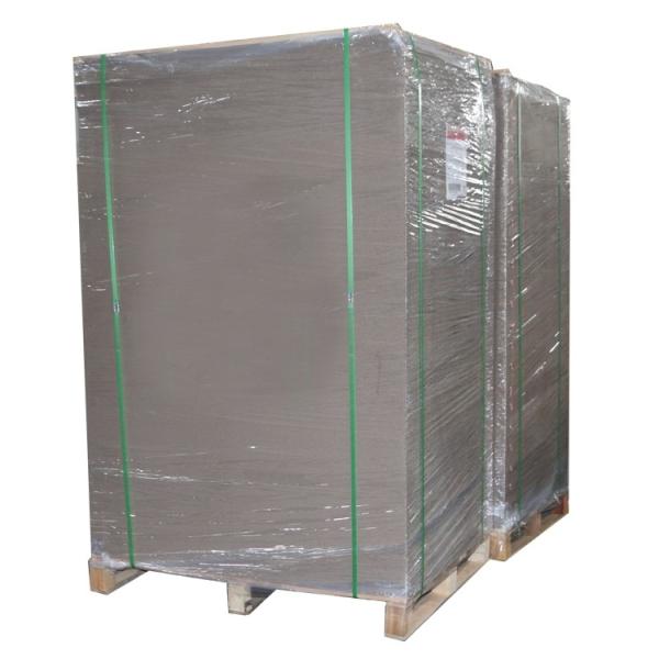 Recycled Pulp Uncoated Grey Cardboard 1.5mm Thick 600g Grey Carton Board