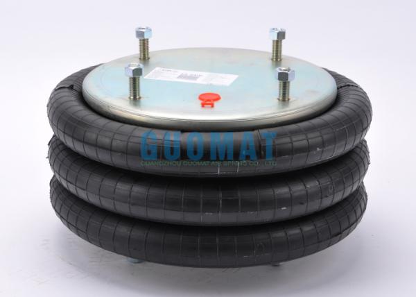 W013587800 Triple Convoluted Industrial Air Bags 3B14-360 Goodyear Rubber Air Spring