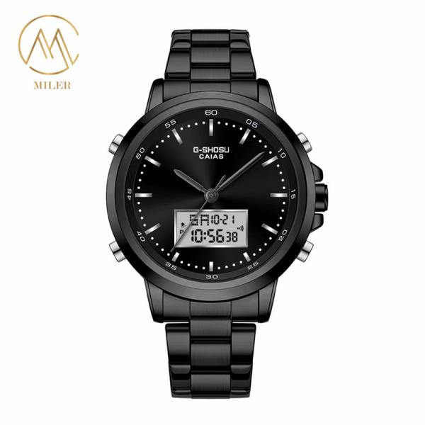 Reloj de cuarzo para mujer Miler ML3101, esfera blanca, resistente al agua 30ATM
