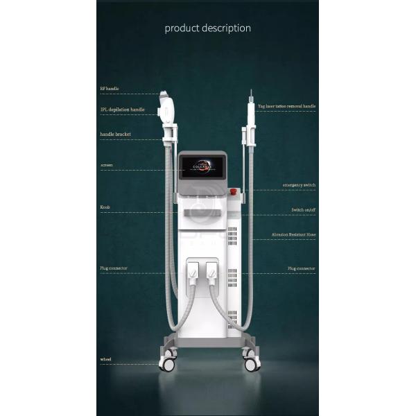 Good Quality Ice Semiconductor Laser Hair/Pigment Removal Beauty Machine Skin Whitening Anti-Aging
