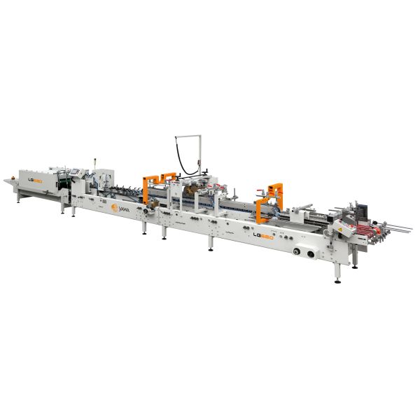 Carton Paper Box Making Machine with Max Paper Size L800 * W600mm and Max Box Size L400 * W300 * H100mm for Paper Thickness 80-350 g/SQM