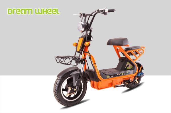 CE 500W Min Pedal Assisted Electric Scooter Sports Style Simple 14 X 3.2 Tubeless