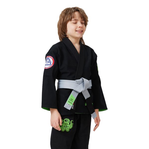 Pearl Weave Lightweight Jiu Jitsu Gi For Boys With 350 GSM Fabric And Custom Design