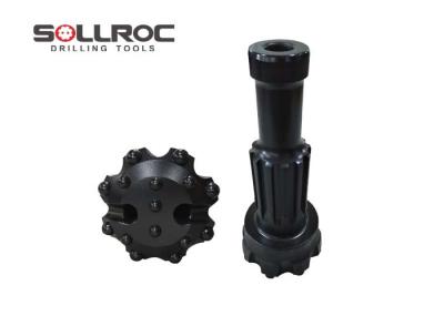 Shank M40 115mm DTH Drilling Tools Black 4'' DTH Bit For Rock Mining