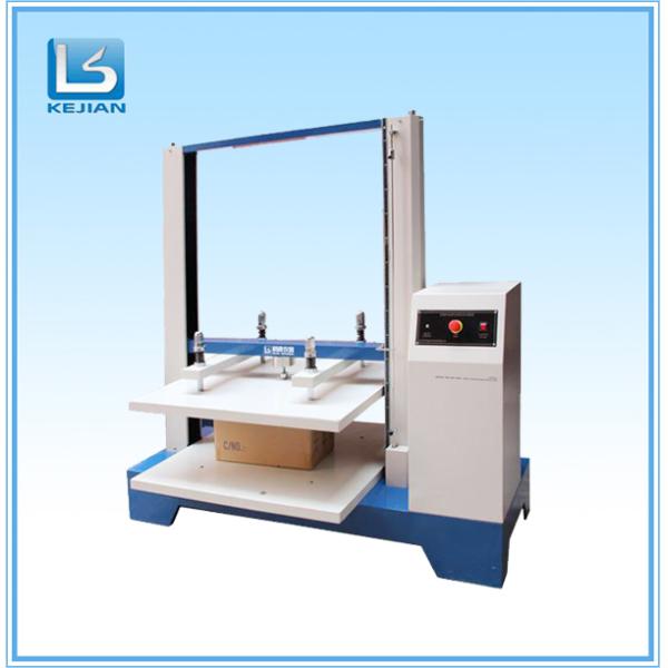 550kg Computer Package Testing Equipment , Automatic Carton Compression Tester with One Year Warranty