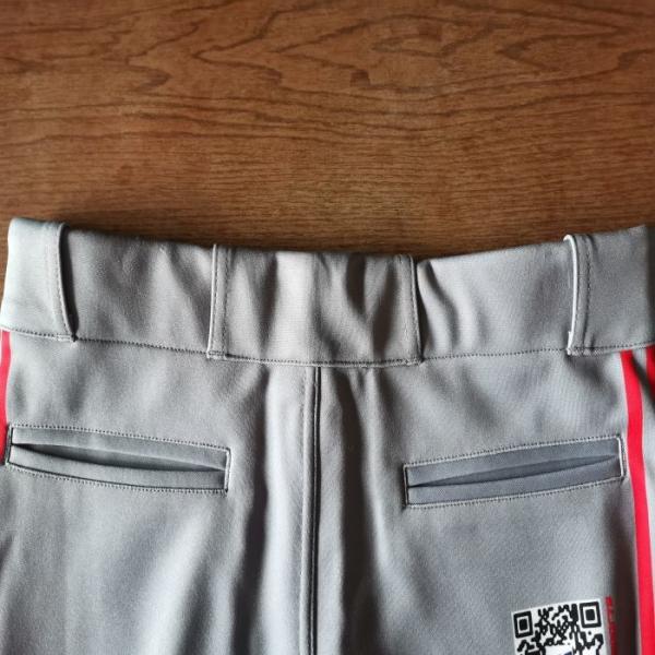 Quick Drying Custom Baseball Pants , 300gsm 95cm Outseam Navy Blue Baseball Pants
