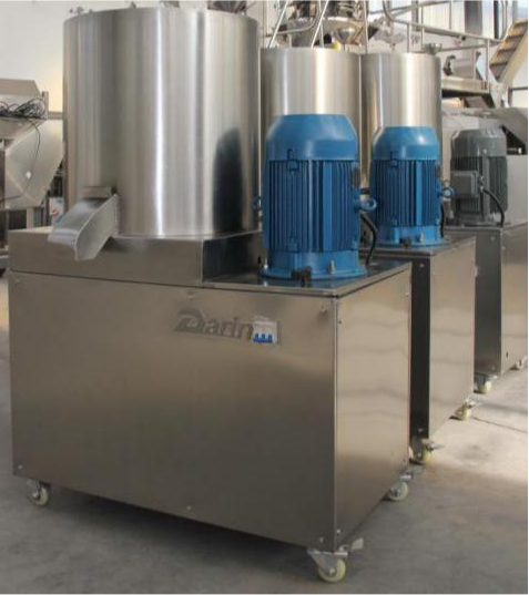 O dobro da máquina da extrusora do alimento de petisco do sopro do milho parafusa de aço inoxidável