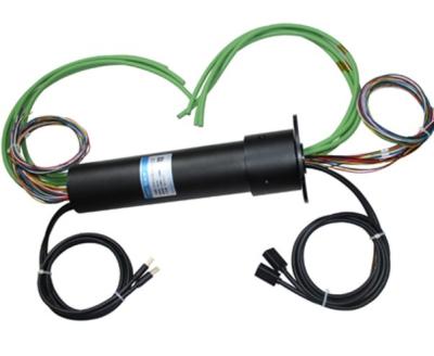 15A IP65 100M/1000M Ethernet Slip Ring Electrical Rotary Connector